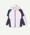 Veste de pluie dalby springs rose et grise - 1