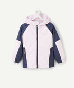 Veste de pluie dalby springs rose et grise - 1
