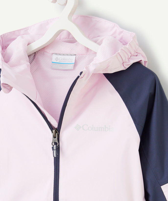 Veste de pluie dalby springs rose et grise - 2