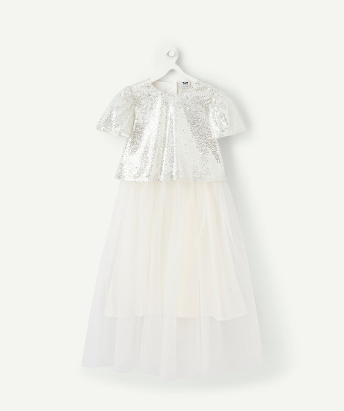 Robe de cérémonie fille en tulle - 2