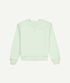Sweat fille vert pastel - 1