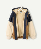 Blouson à capuche garçon colorblock déperlant - 2