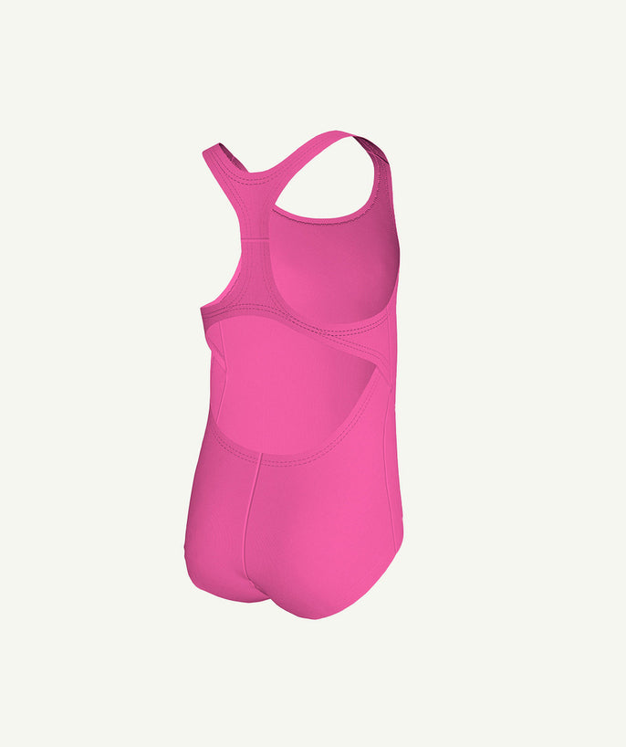 Maillot de bain 1 pièce rose nike - 2