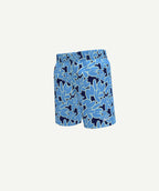 Short de bain garçon imprimé bleu nike - 1