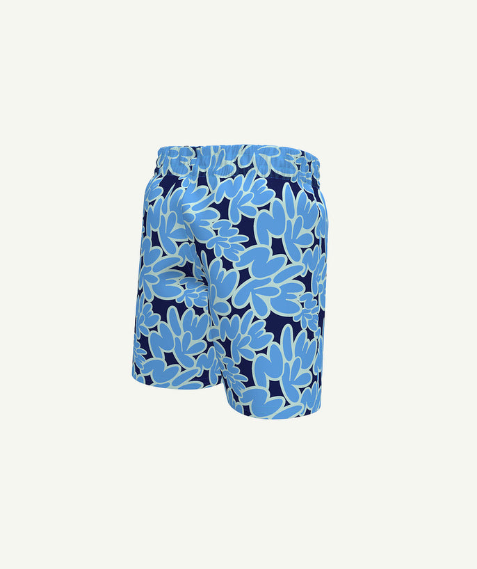 Short de bain garçon imprimé bleu nike - 2