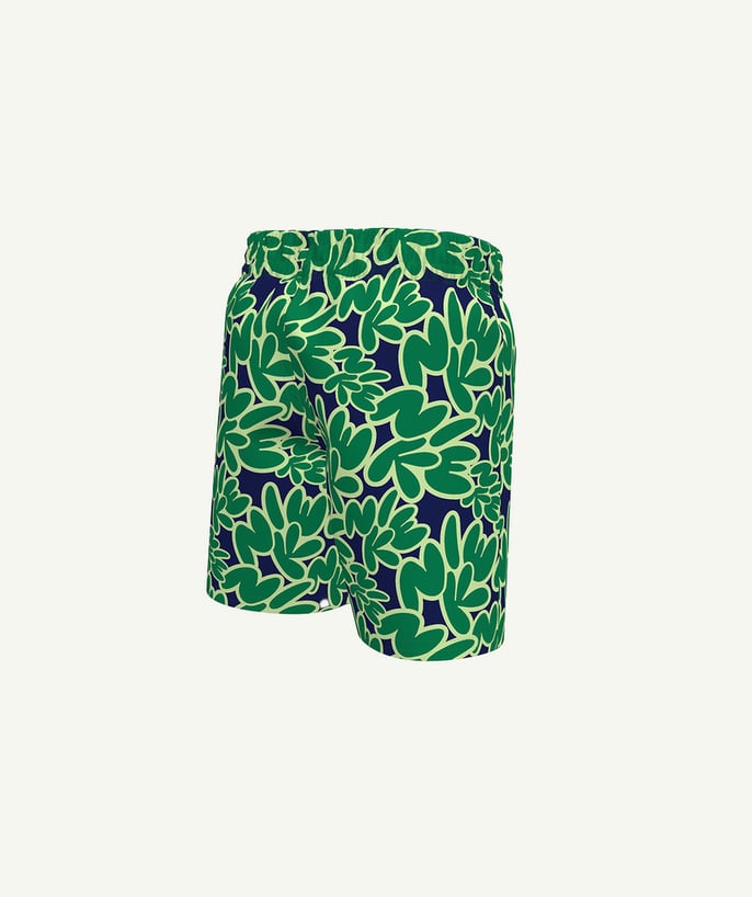 Short de bain garçon imprimé vert nike - 2