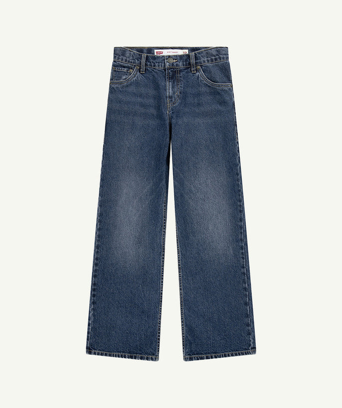 Jean garçon 578 baggy denim delavé - 1
