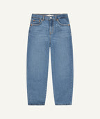 Jean fille baggy bleu - 2