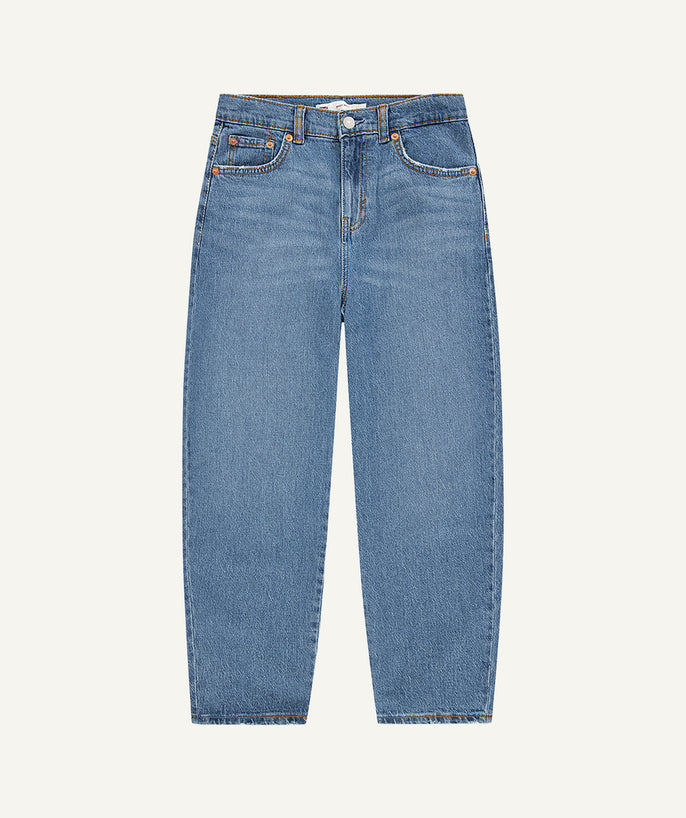 Jean fille baggy bleu - 2