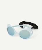 Lunettes de soleil ourson bleues et souples 0-12 mois - 1
