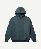 Sweat à capuche garçon oversize gris - 2