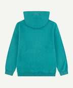 Sweat garçon oversize turquoise - 2