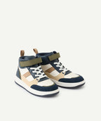 Baskets ville garçon montantes colorblock scratch - 2