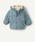Parka 3 en 1 bébé garçon bleu - 1