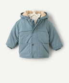 Parka 3 en 1 bébé garçon bleu - 1