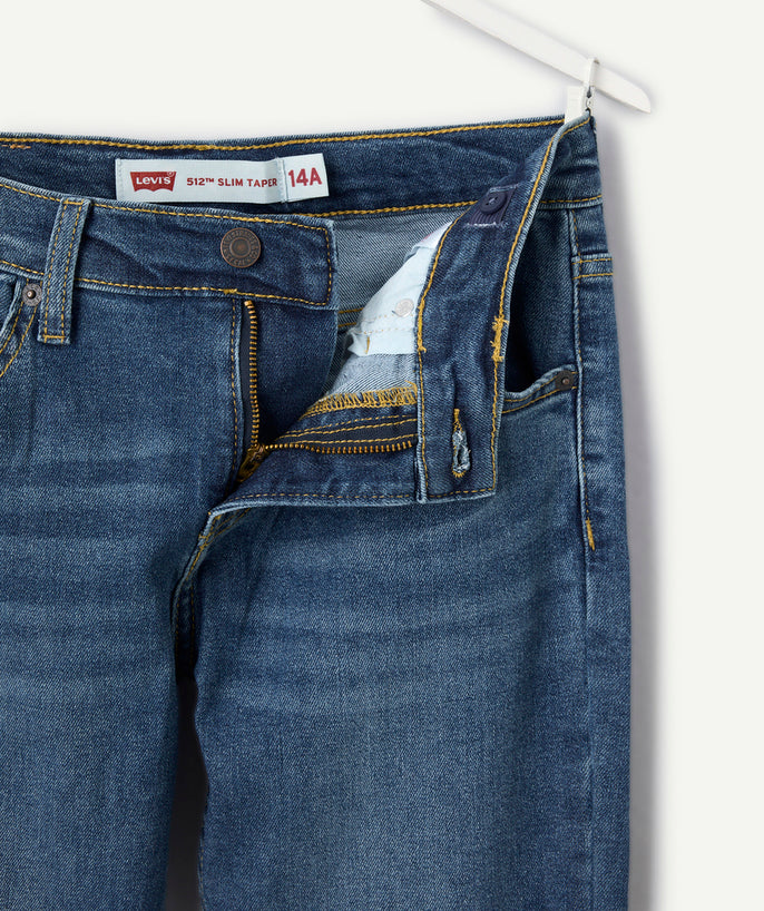 Jean garçon slim denim foncé - 2