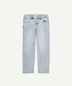 Jean garçon en denim bleu - 1