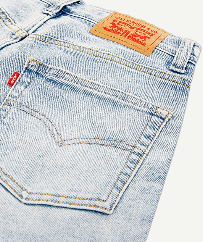 Jean garçon en denim bleu - 2