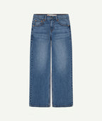 Jean garçon baggy bleu - 1