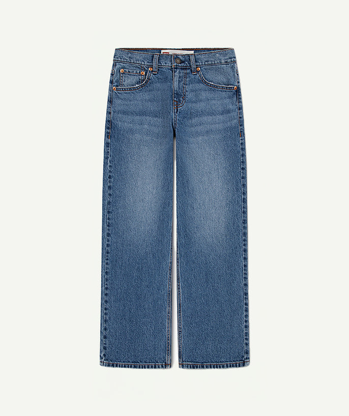Jean garçon baggy bleu - 1