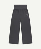 Pantalon ample fille noir - 1