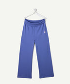 Pantalon fille ample bleu - 1