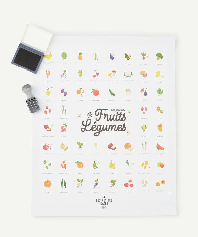Affiche mes premiers fruits et légumes - 1