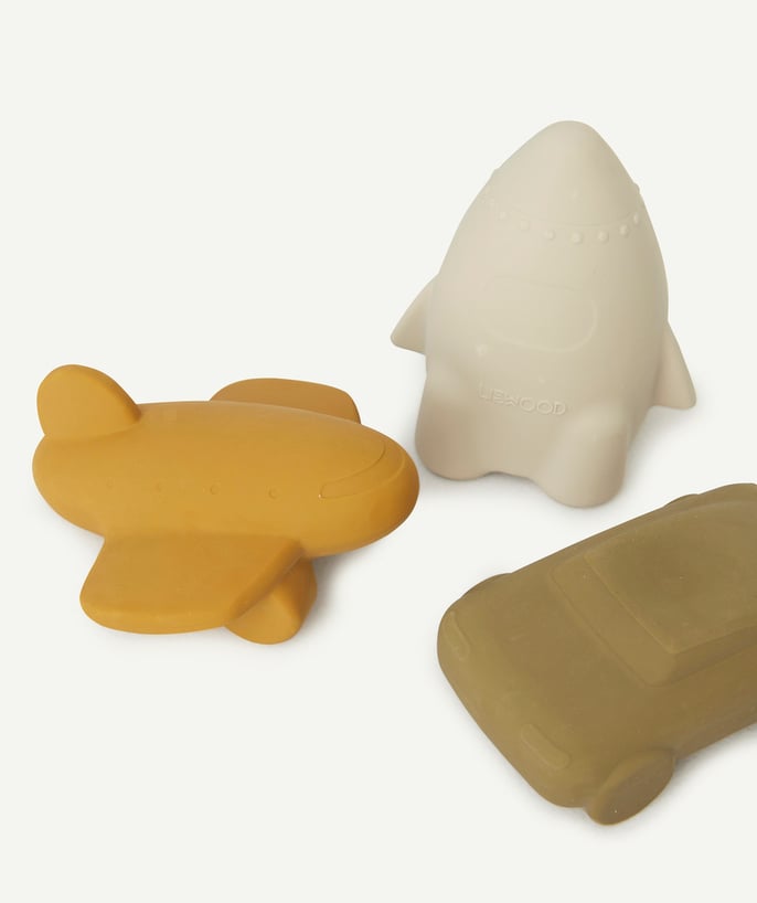Lot de 3 jouets jacob rouge rose et orange - 2