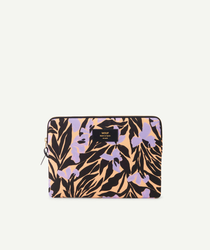 Housse pour tablette imprimée feuillages - 1