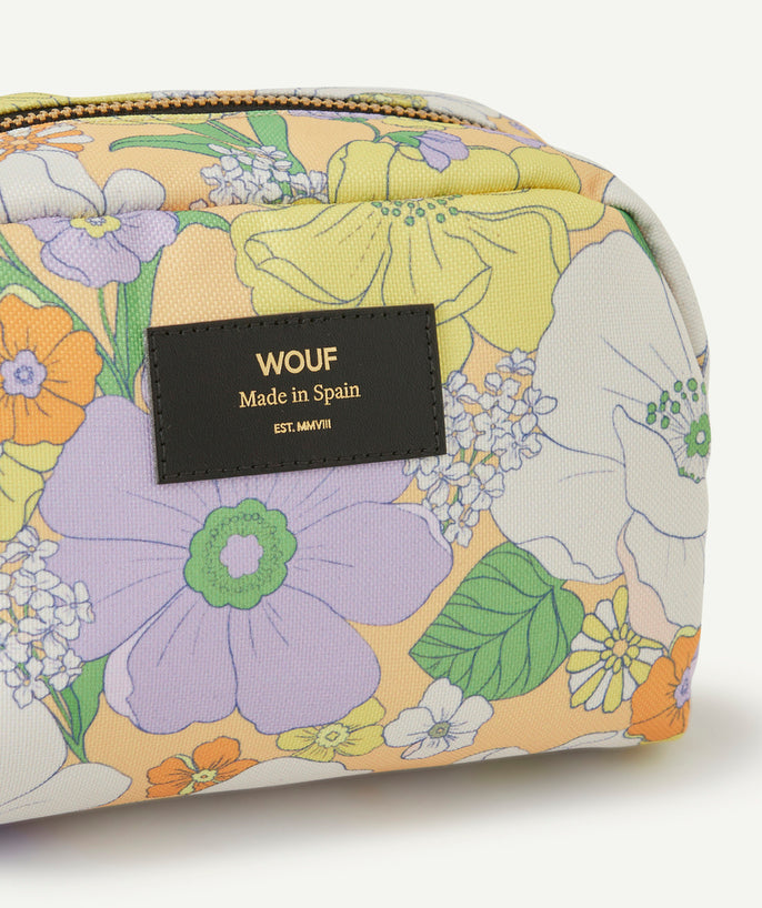 Trousse imprimée floral colorée 21 x 12 x 10 cm - 2