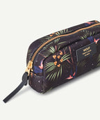 Trousse en fibres recyclées imprimée tropical - 2